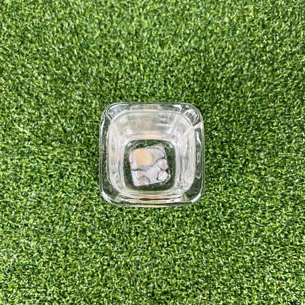 Vintage Texas Longhorns NFL Football Square Glass Shot Glass